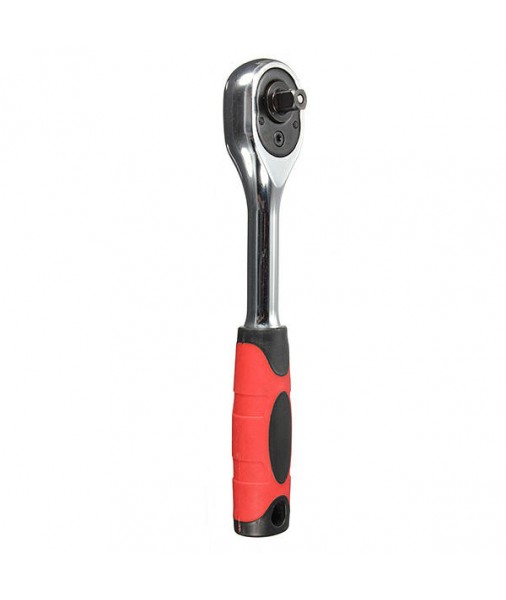 1/4 Inch 72 Teeth Socket Shaft Ratchet Handle Wrench